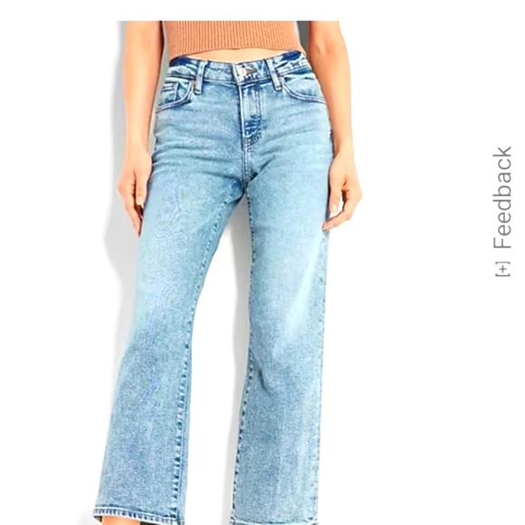 Express Low Rise Light Wash 90s Ankle Boot Jeans - Picture 3 of 8